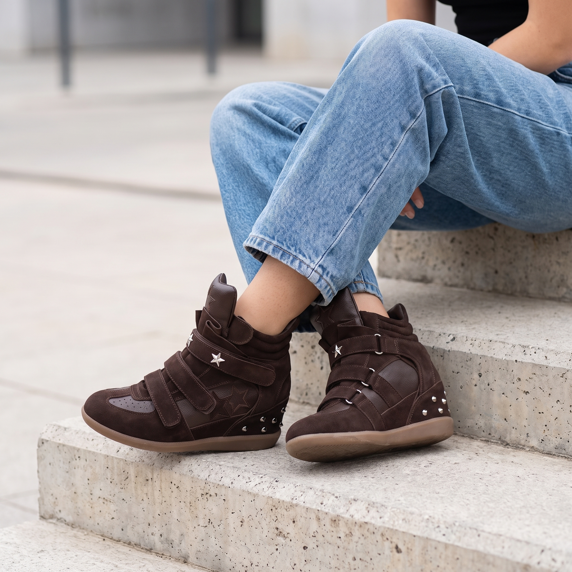 Wedge Sneakers