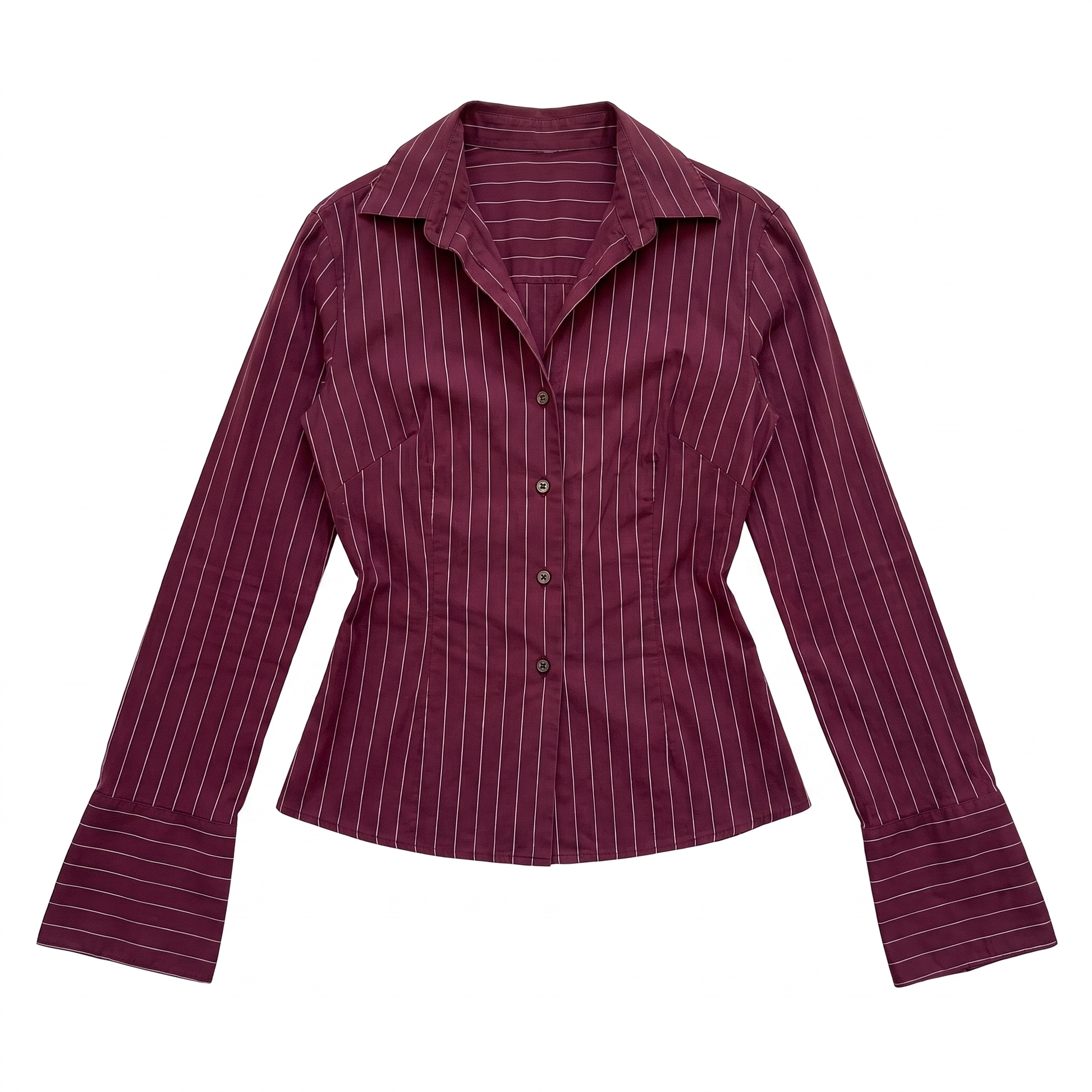 Contour Stripe Fitted Shirt