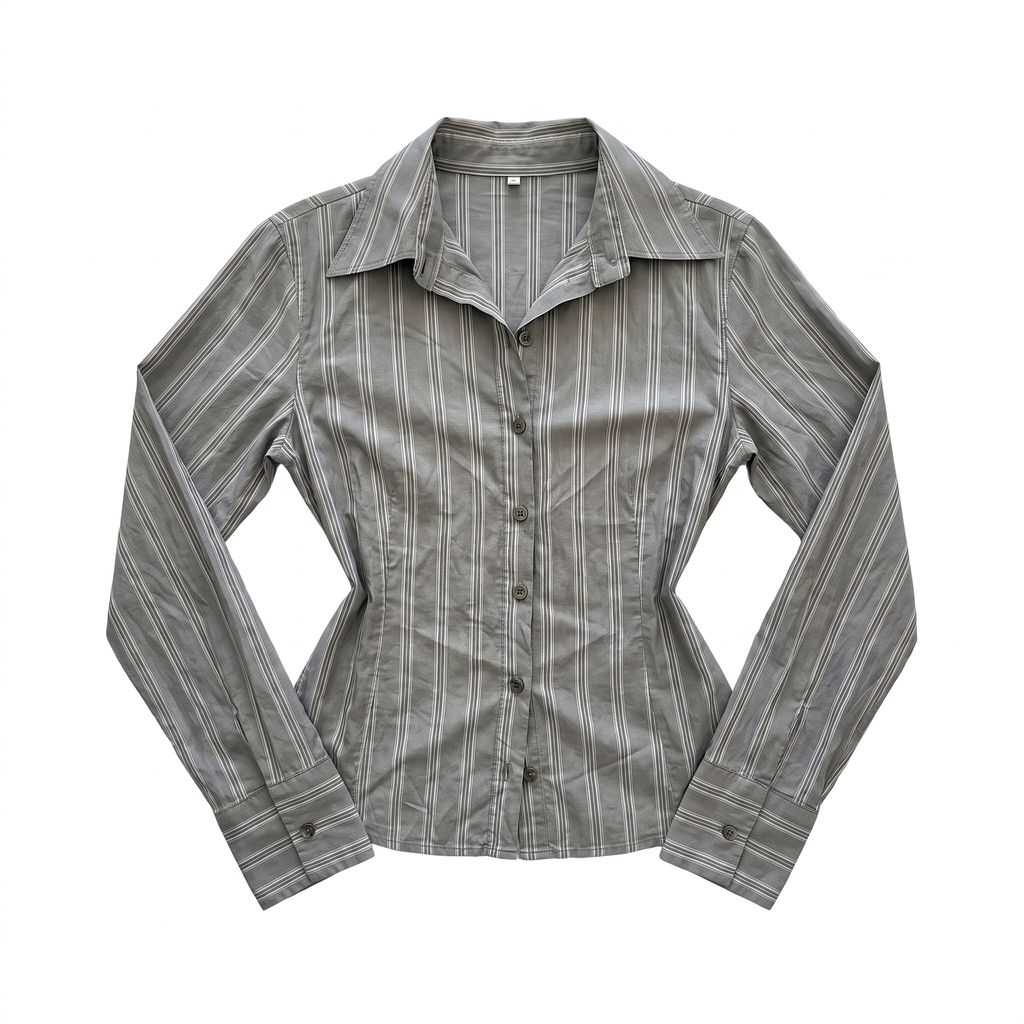 Contour Stripe Fitted Shirt