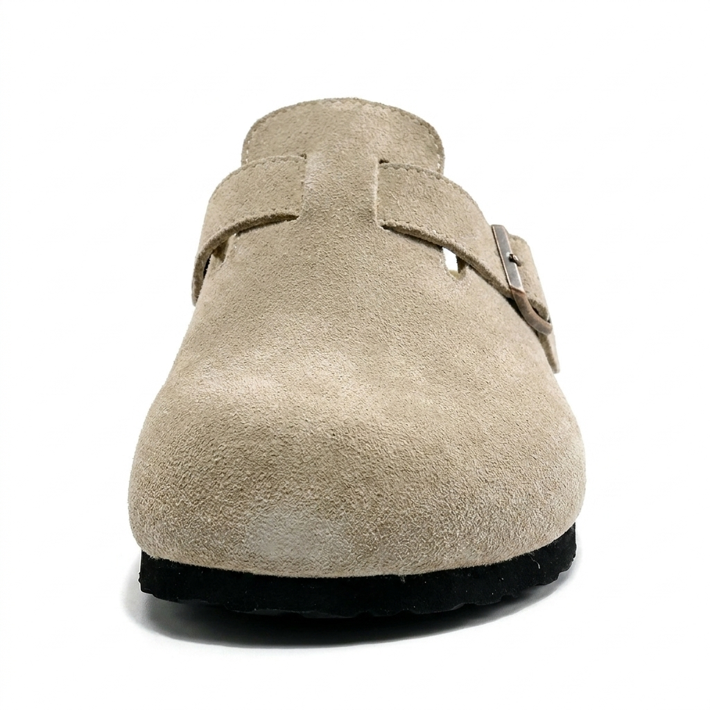 Sandstone Buckle Clogs