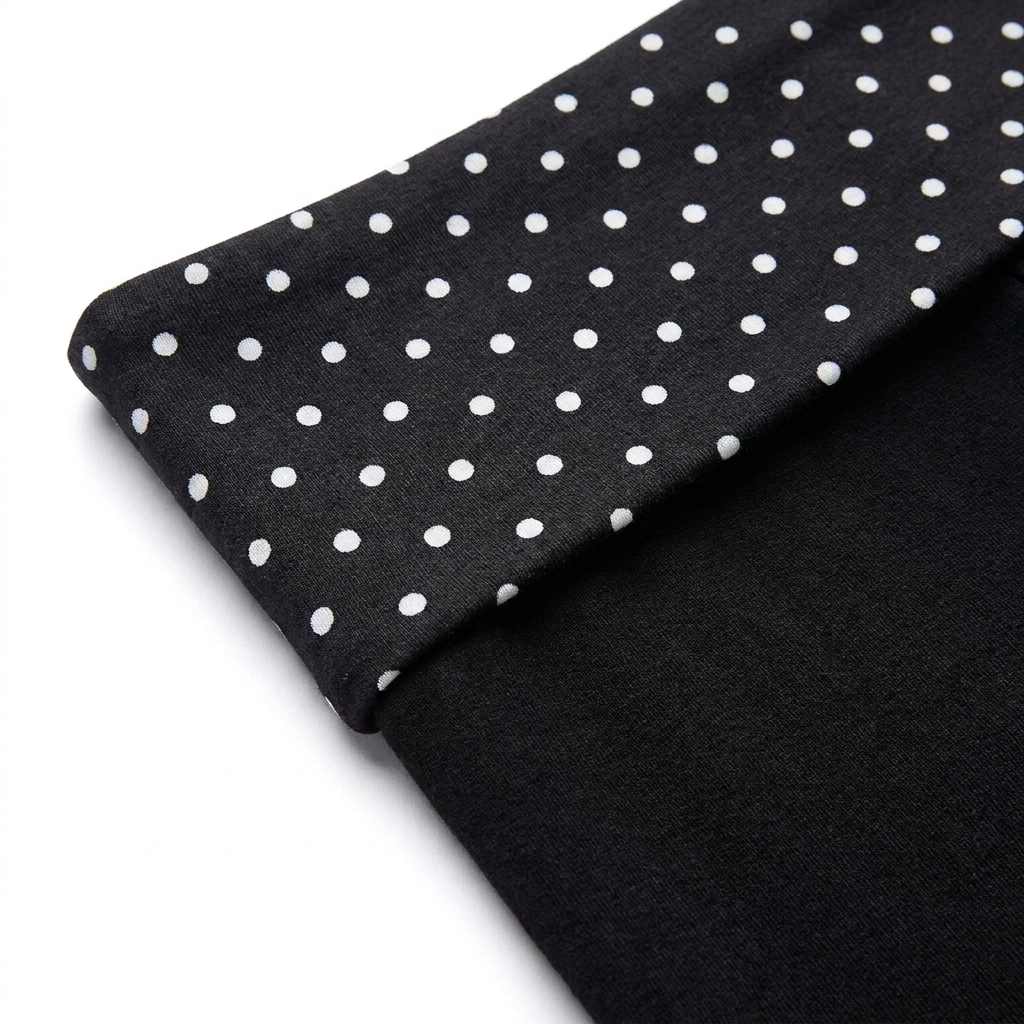 Midnight Polka Capri Pants