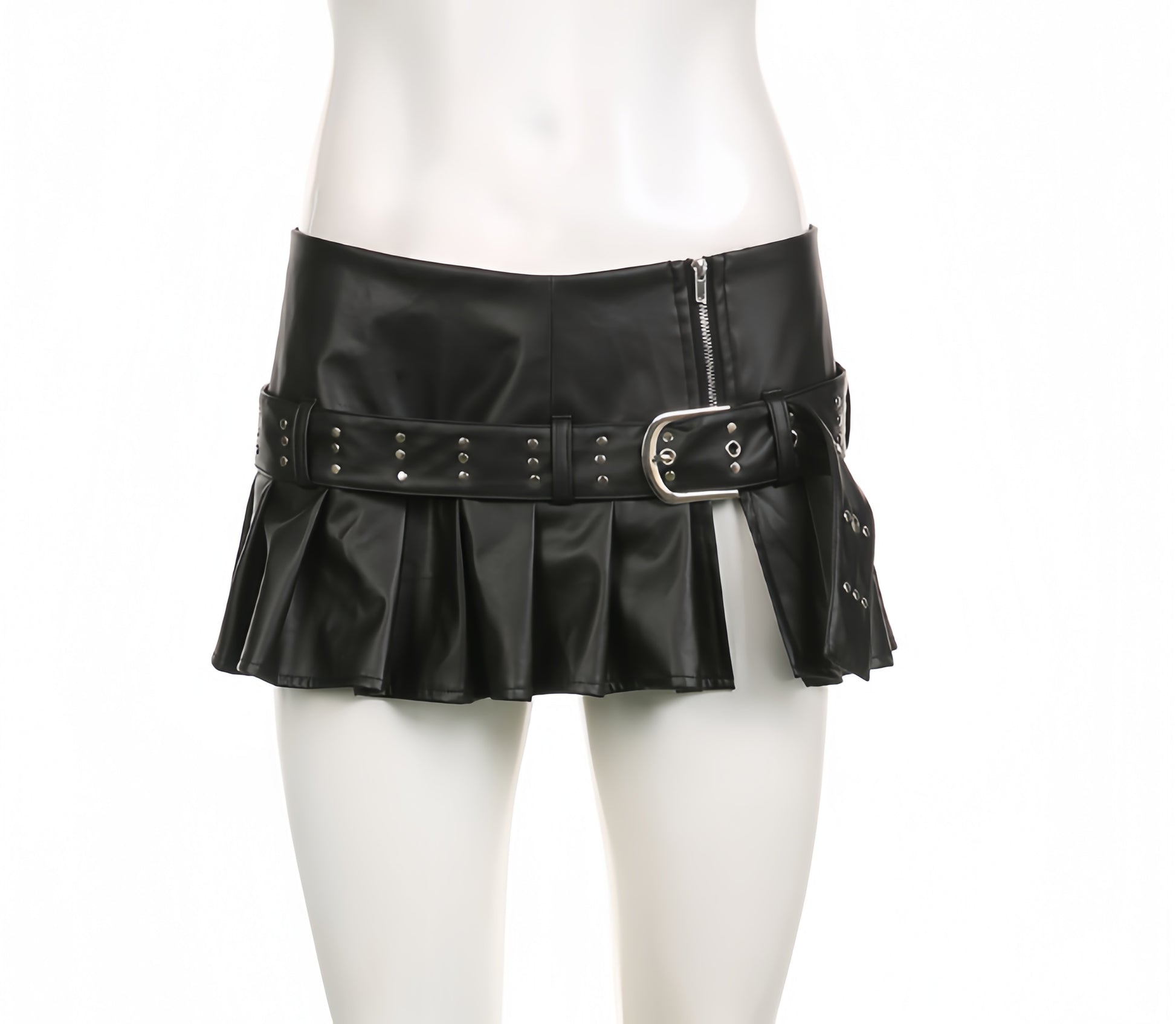 Riot Pleated Mini Skirt