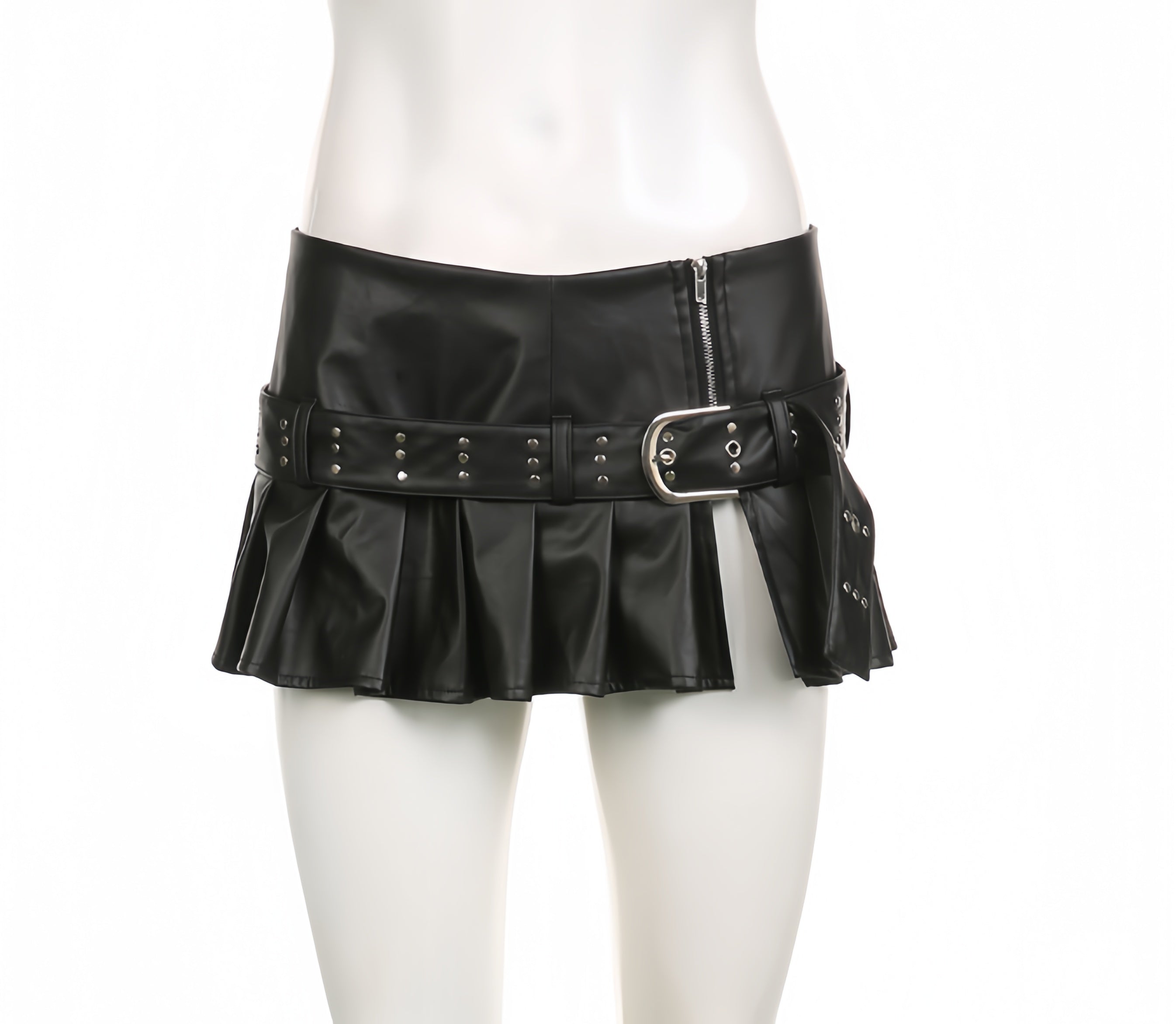 Riot Pleated Mini Skirt