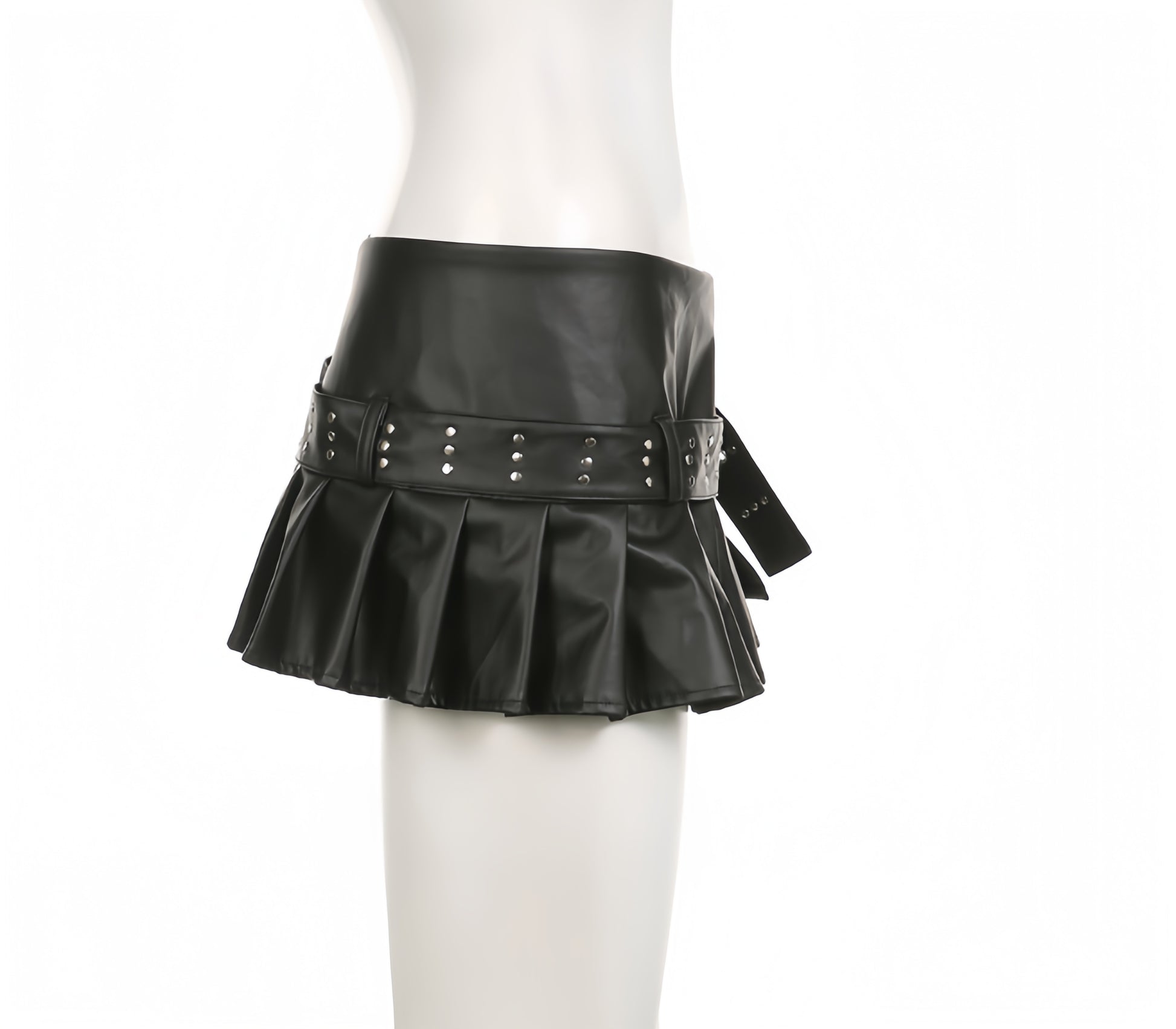 Riot Pleated Mini Skirt