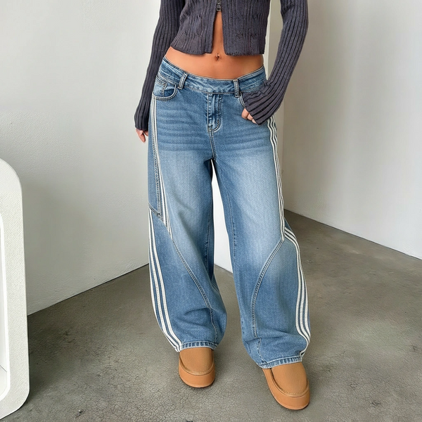 Sideline Drift Wide-Leg Jeans